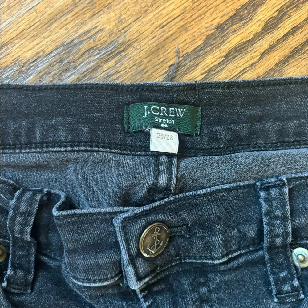 JCrew Skinny Stretch Black Jeans, 29 / 28 - Picture 2 of 4
